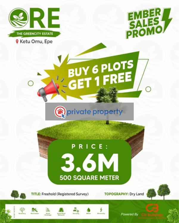 Mixed use Land For Sale ore The Green City Omu Ketu Epe Epe Lagos (PID